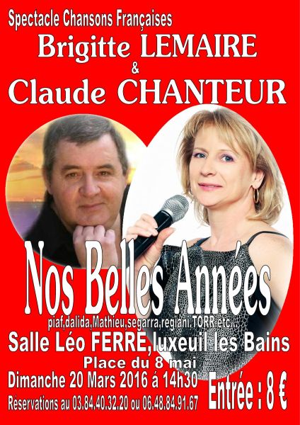 spectacle nos tendres annees
